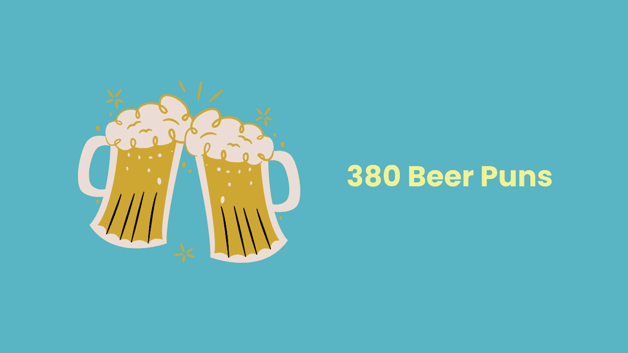 beer jokes and puns