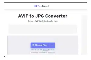 Convert Avif to Jpg