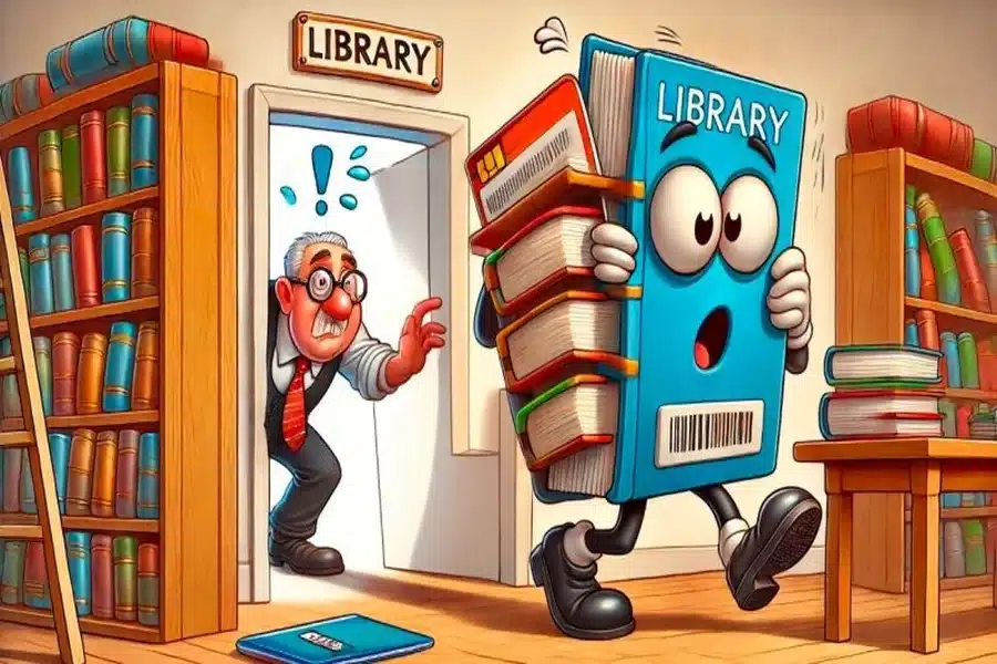 library puns