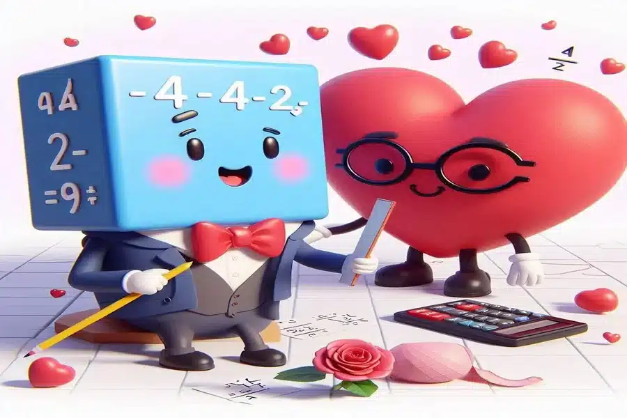 math valentines puns