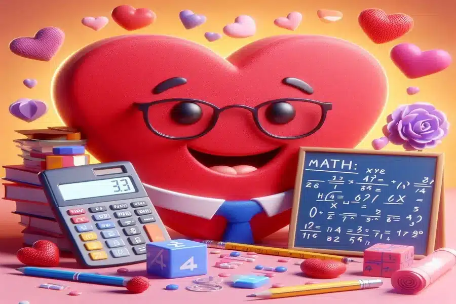 math valentines puns